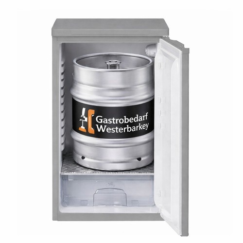Fassbierkühlschrank silber - fassbierkühlschrank,